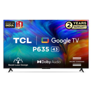 TCL 43 Inch Android Smart 4k Television – 43P635
