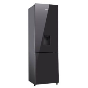 Hisense H370BMI-WD 263L Bottom Freezer Black Mirror Fridge
