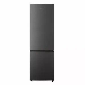 Hisense Refrigerator 264L Bottom Freezer, Double Doors, Titanium Silver H350BTS